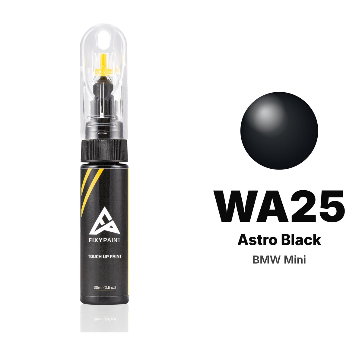 BMW Mini WA25 Astro Black touch-up paint, Basic kit