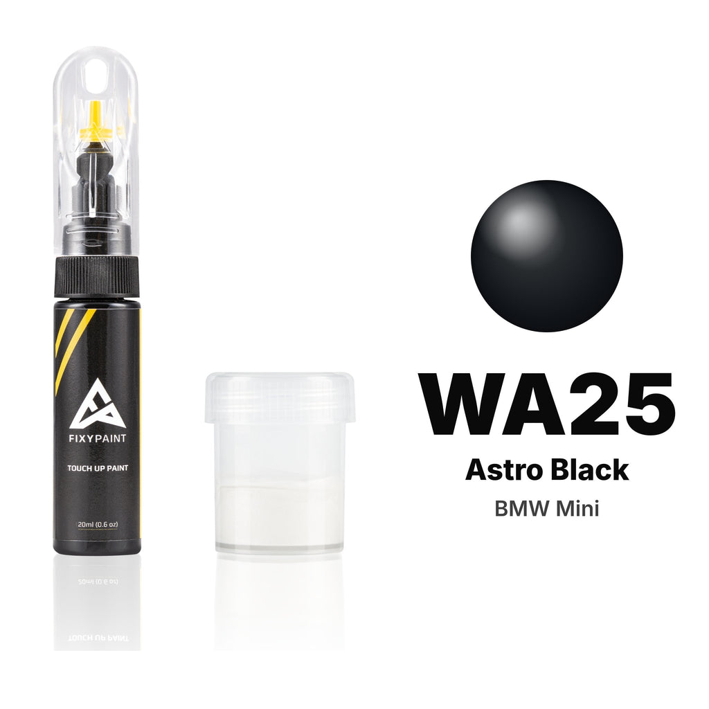 Touch-up paint for BMW Mini WA25 Astro Black, Standard kit