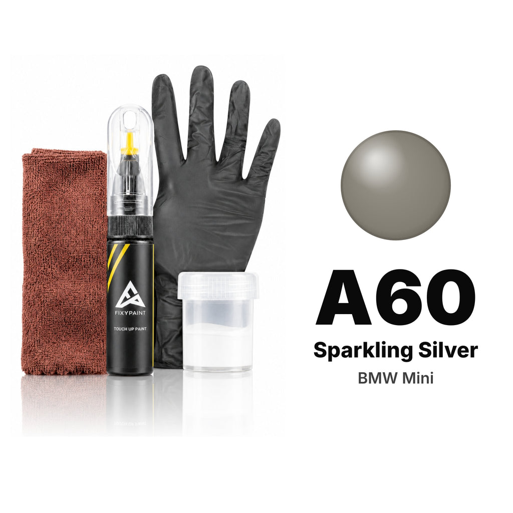 Touch-up paint for BMW Mini A60 Sparkling Silver, Complete kit