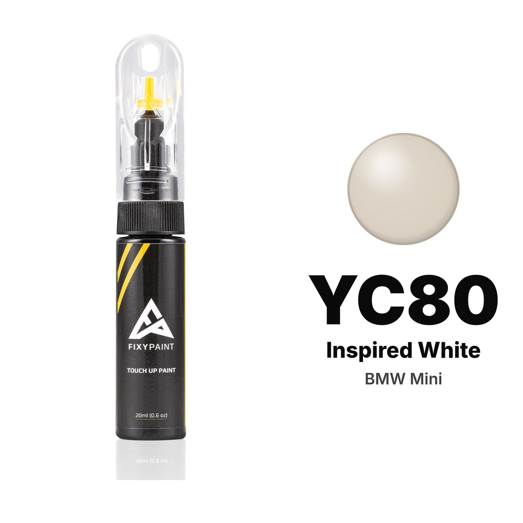 Touch-up paint for BMW Mini YC80 Inspired White, Basic kit
