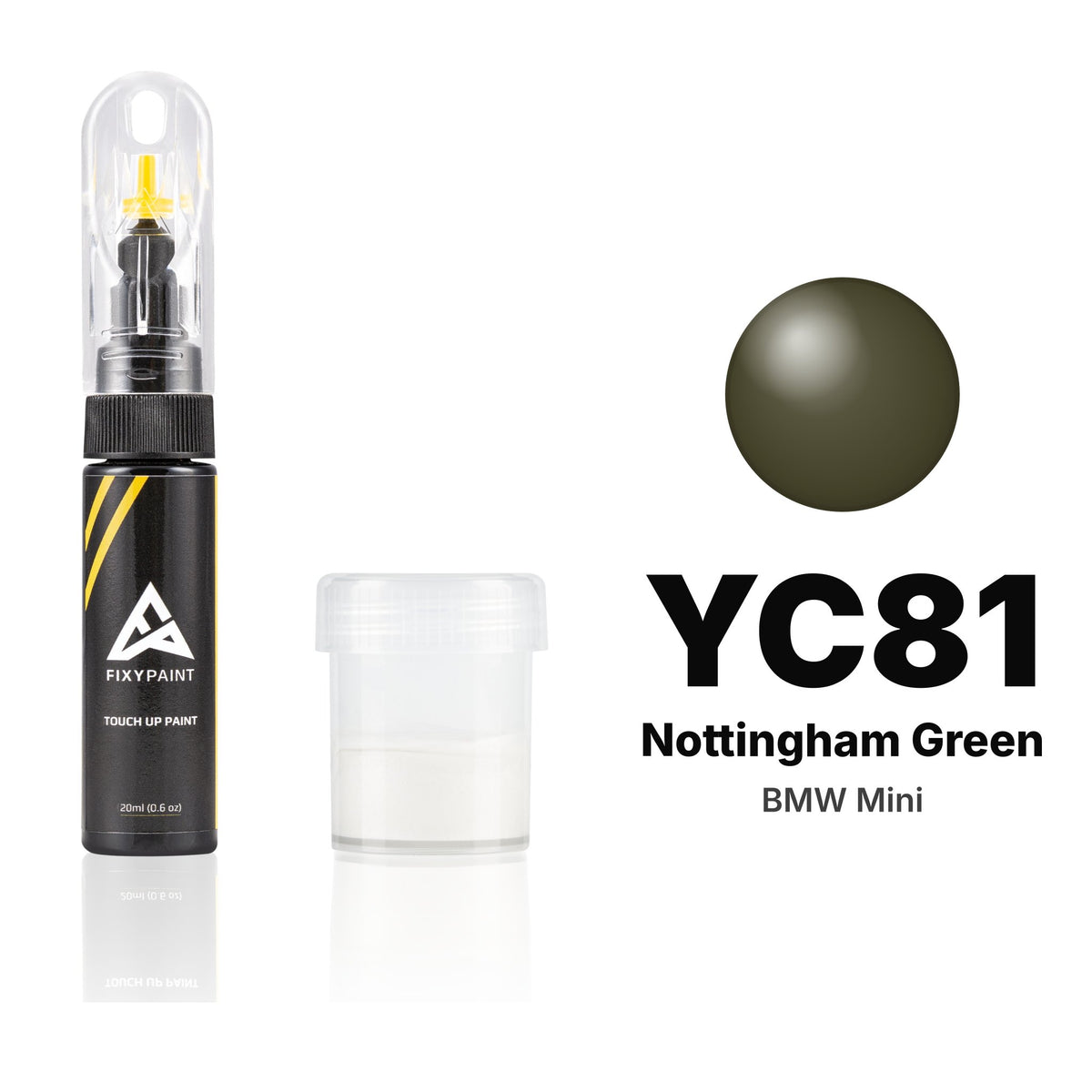 Lackstift für BMW Mini – YC81 Nottingham Green (ab 2025), Set Standard