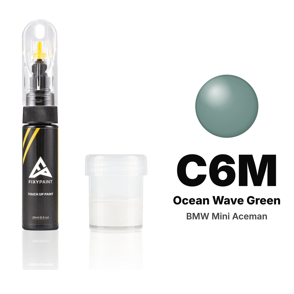 Touch-up paint for BMW Mini Aceman C6M Ocean Wave Green, Standard kit