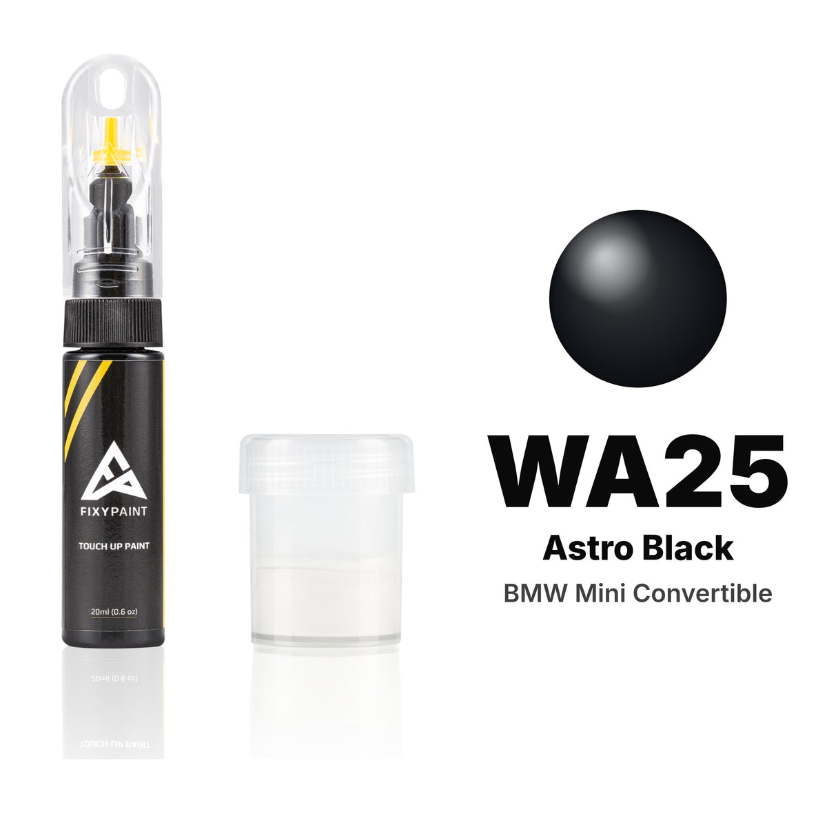 Touch-up paint for BMW Mini Convertible WA25 Astro Black, Standard kit
