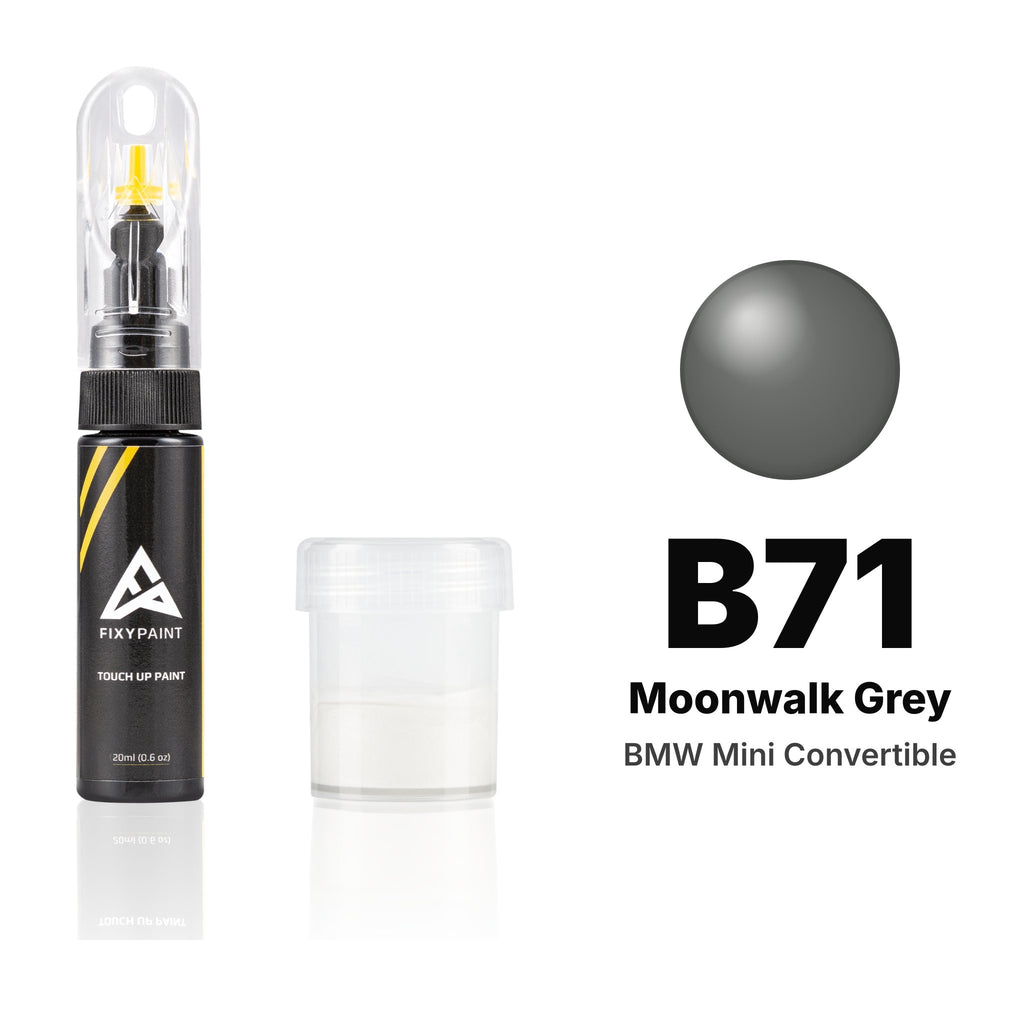 Touch-up paint for BMW Mini Convertible B71 Moonwalk Grey, Standard kit