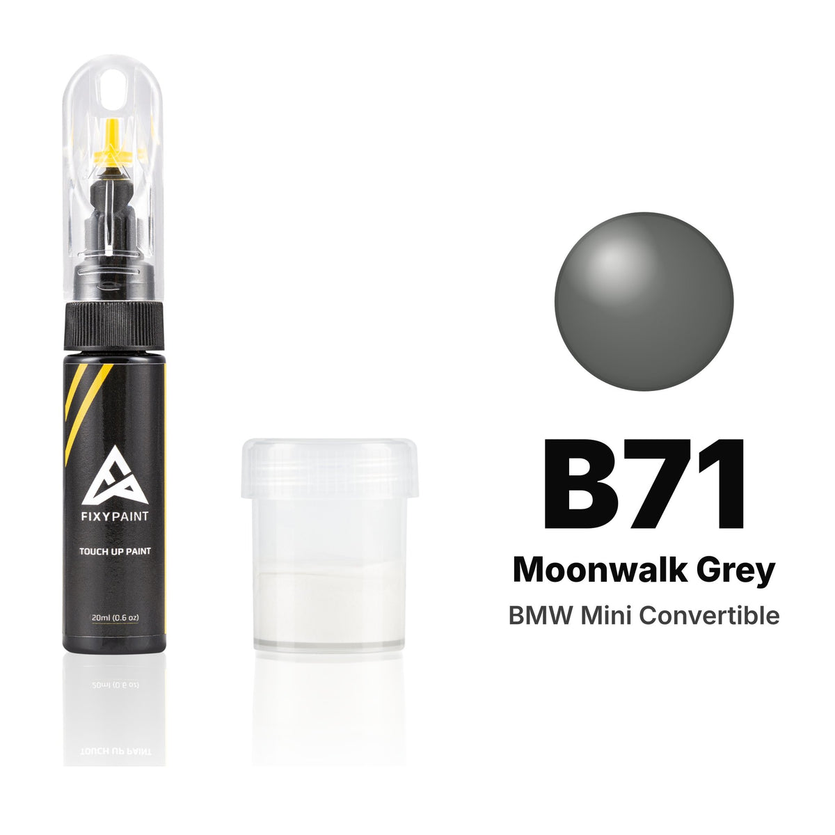 Touch-up paint for BMW Mini Convertible B71 Moonwalk Grey, Standard kit