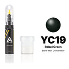 Touch-up paint for BMW Mini Convertible YC19 Rebel Green, Standard kit