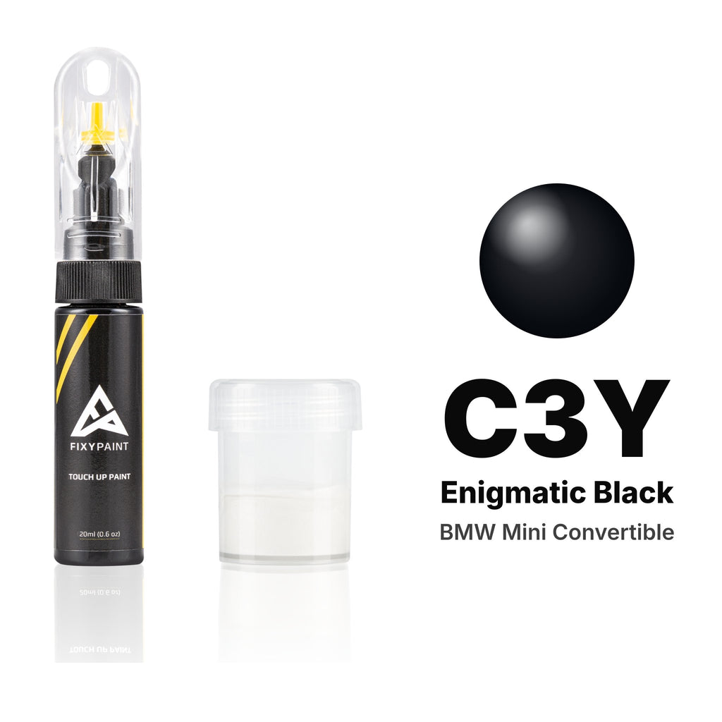 Touch-up paint for BMW Mini Convertible C3Y Enigmatic Black, Standard kit
