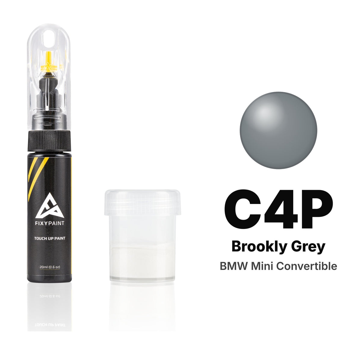 Touch-up paint for BMW Mini Convertible C4P Brookly Grey, Standard kit