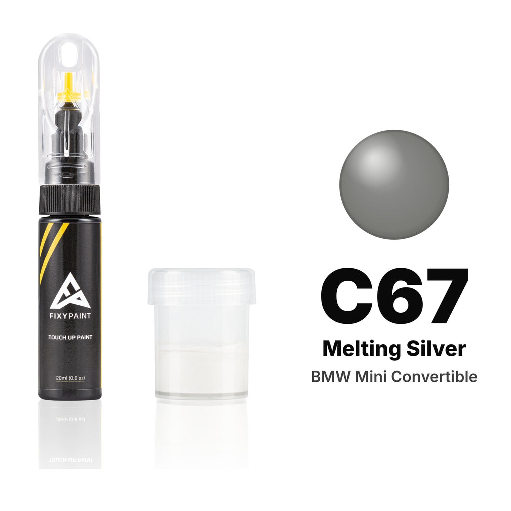 Touch-up paint for BMW Mini Convertible C67 Melting Silver, Standard kit