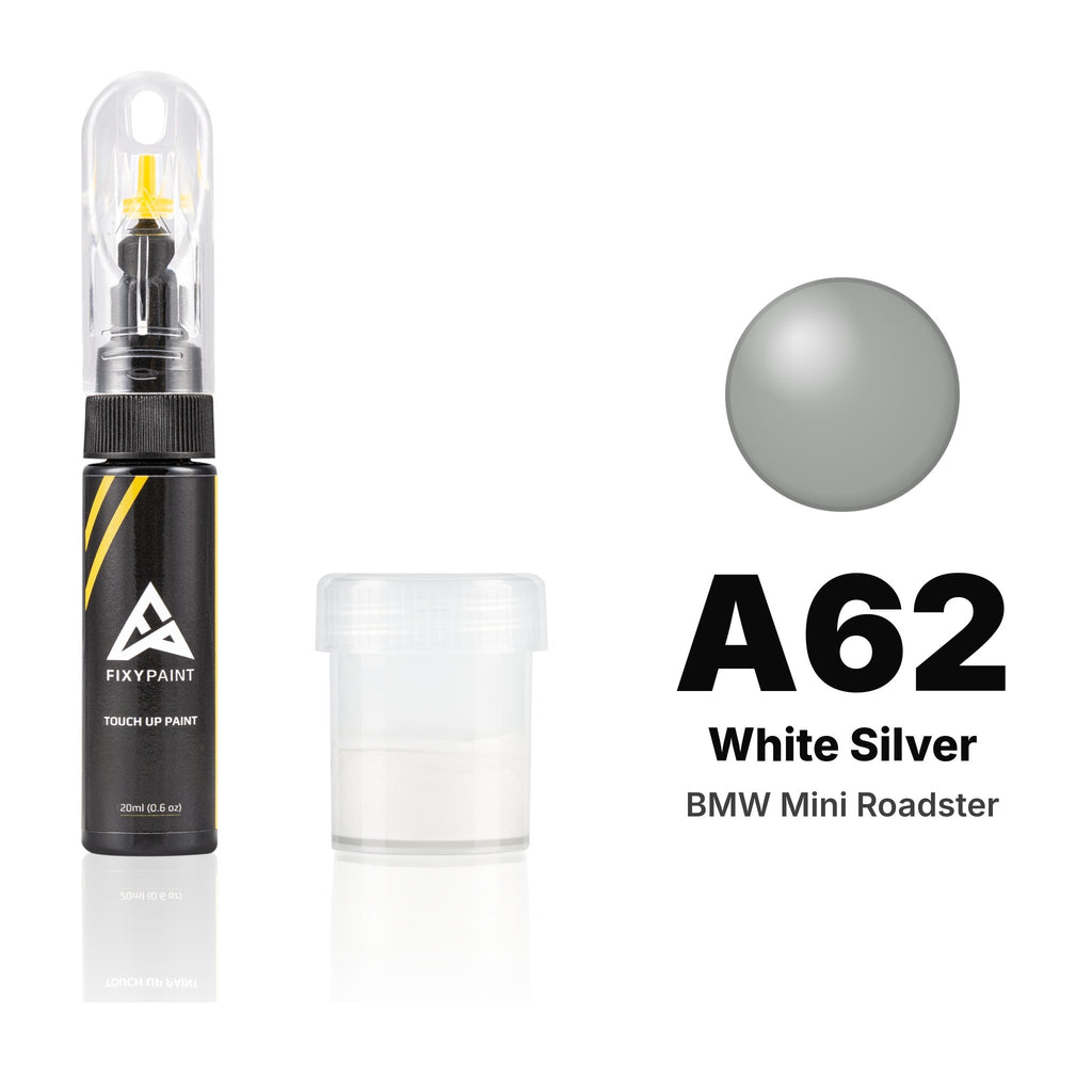 Vernice ritocco per BMW Mini Roadster – A62 White Silver (2012–2015), kit Standard