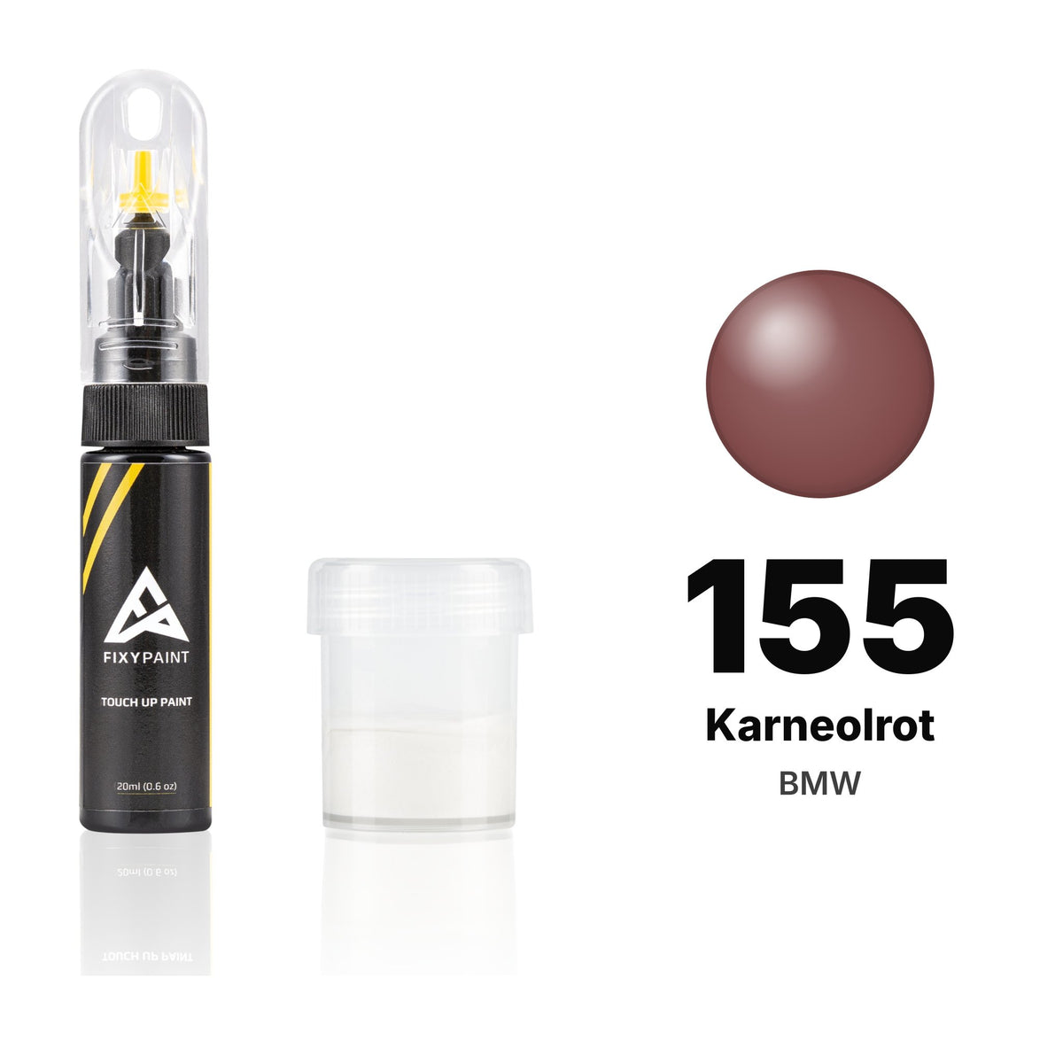 Touch-up paint for BMW 155 Karneolrot, Standard kit