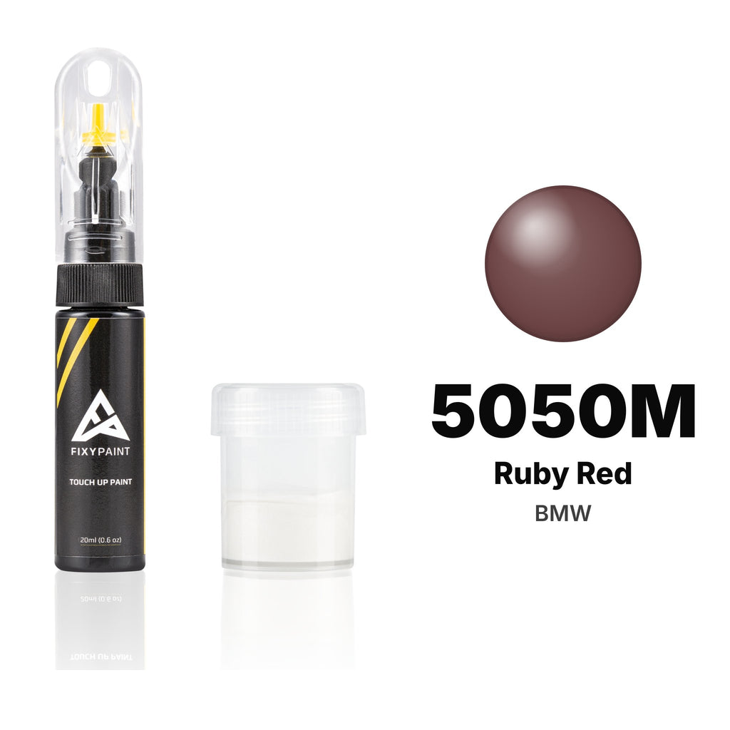 Vernice ritocco per BMW – 5050M Ruby Red (tutti i modelli, 1980–1987), kit Standard