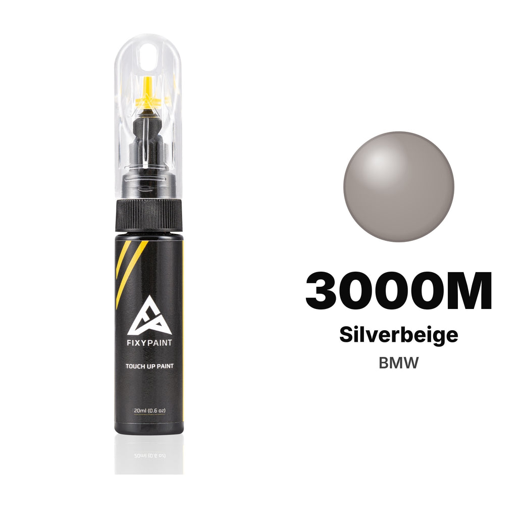 Lackstift für BMW – 3000M Silverbeige (alle Modelle, 1985–1990), Set Basis