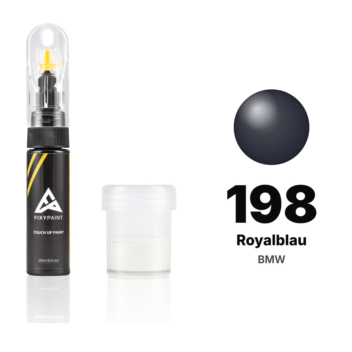 Touch-up paint for BMW 198 Royalblau, Standard kit