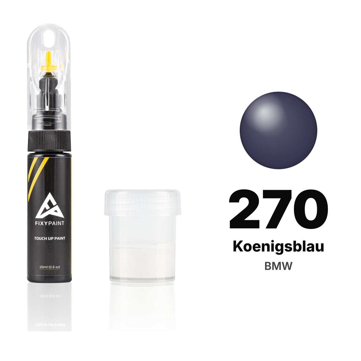 Touch-up paint for BMW 270 Koenigsblau, Standard kit