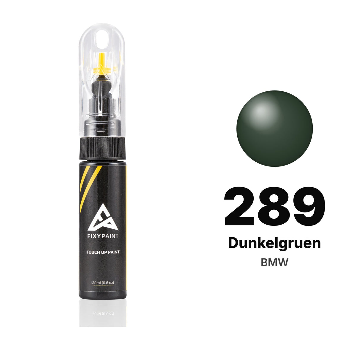 Touch-up paint for BMW 289 Dunkelgruen, Basic kit
