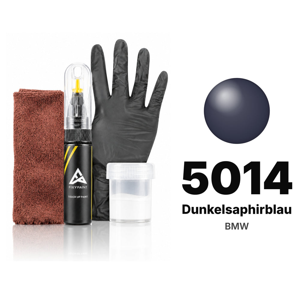 Touch-up paint for BMW 5014 Dunkelsaphirblau, Complete kit