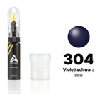 Touch-up paint for BMW 304 Violettschwarz, Standard kit