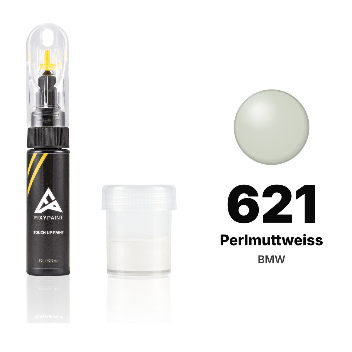 Vernice ritocco per BMW – 621 Perlmuttweiss (tutti i modelli, 1998–2002), kit Standard