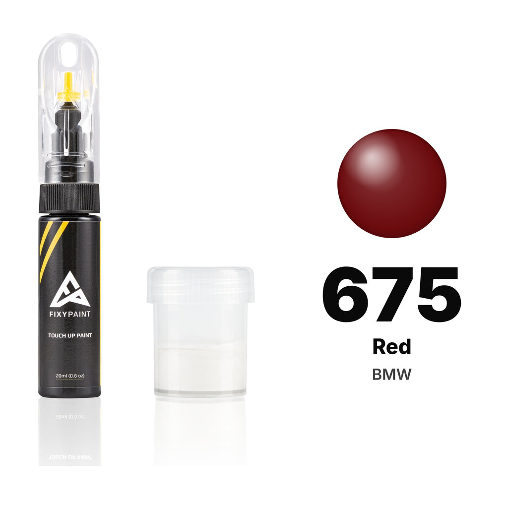 Touch-up paint for BMW 675 Red, Standard kit