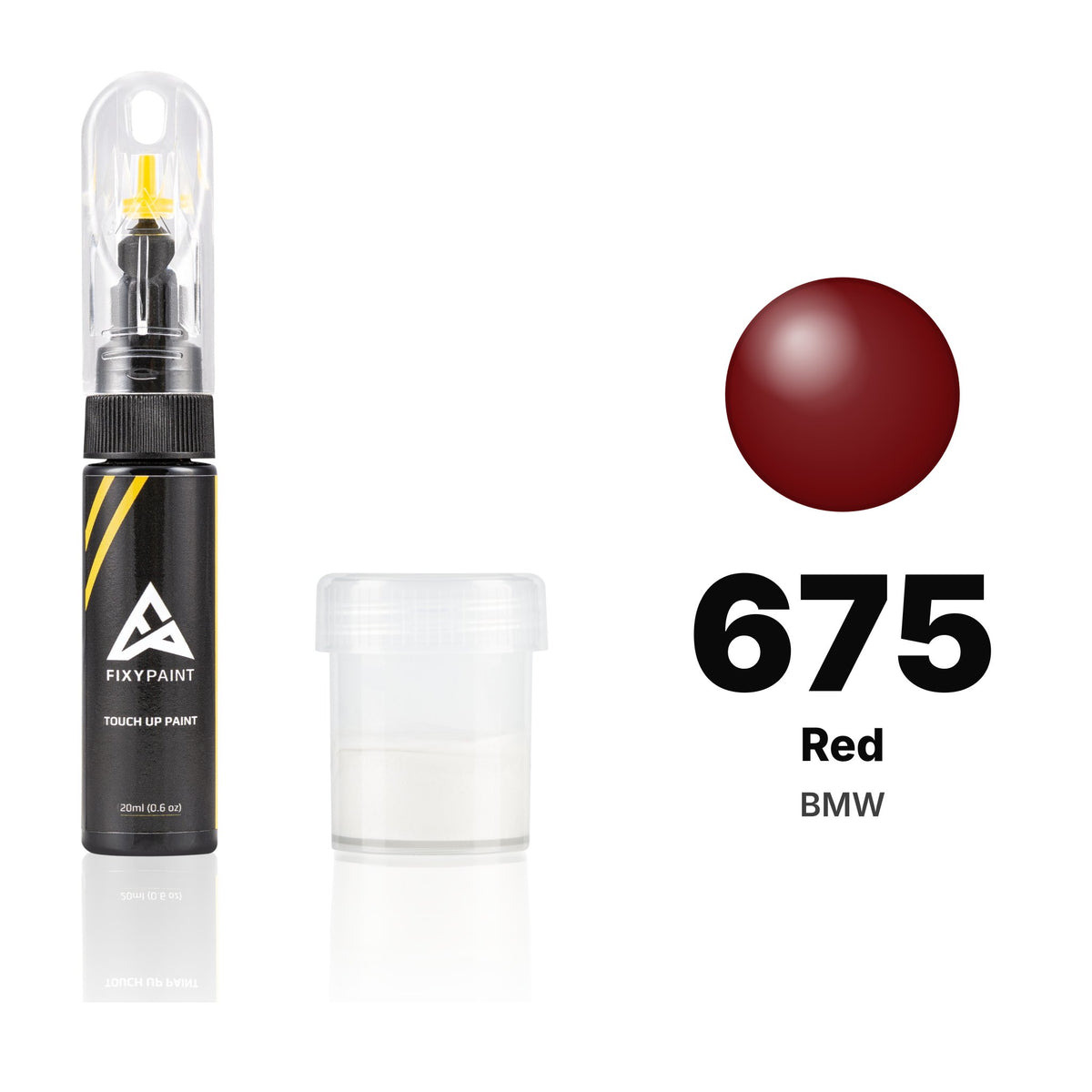 Touch-up paint for BMW 675 Red, Standard kit