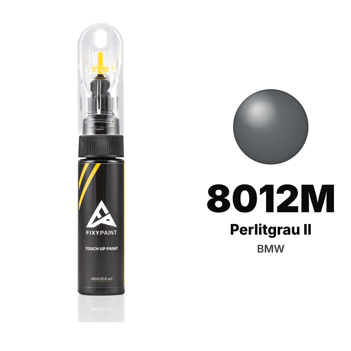 BMW 8012M Perlitgrau II touch-up paint, Basic kit