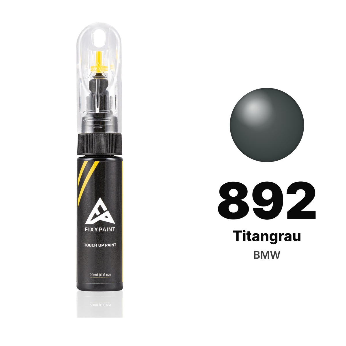 BMW 892 Titangrau touch-up paint, Basic kit