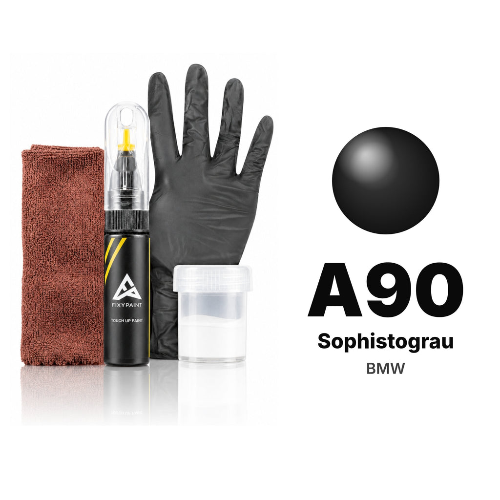 Touch-up paint for BMW A90 Sophistograu, Complete kit