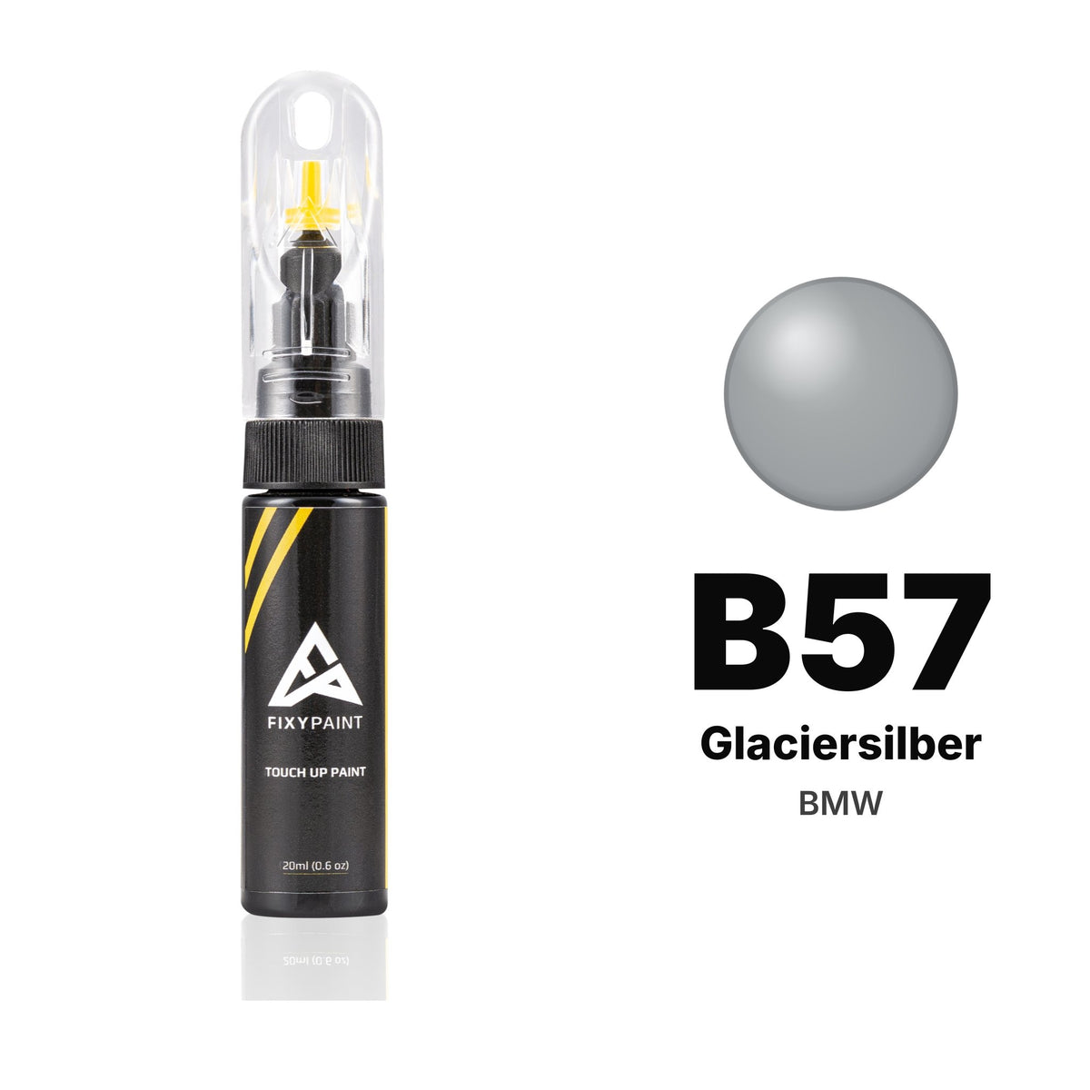 BMW B57 Glaciersilber touch-up paint, Basic kit