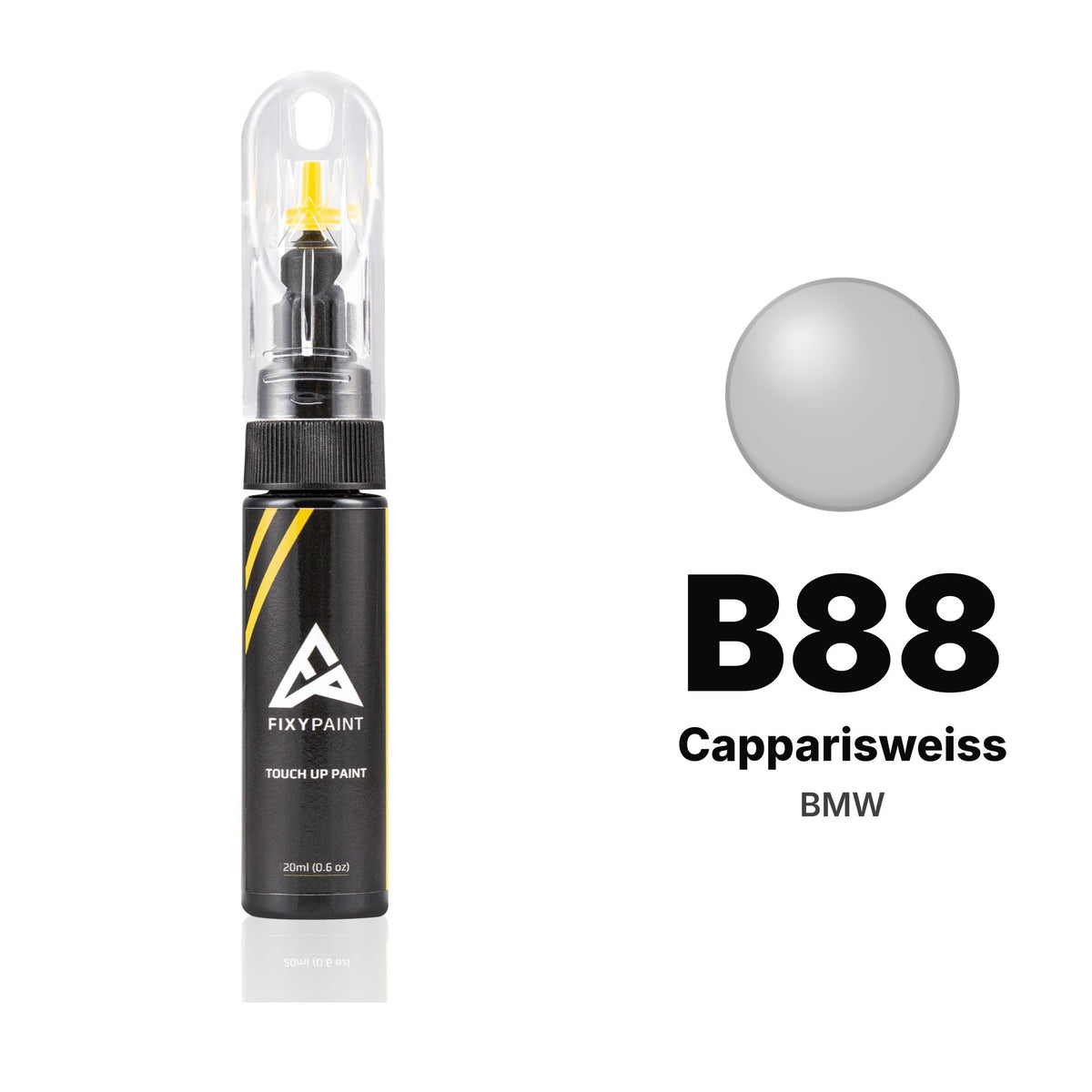 Touch-up paint for BMW B88 Capparisweiss, Basic kit