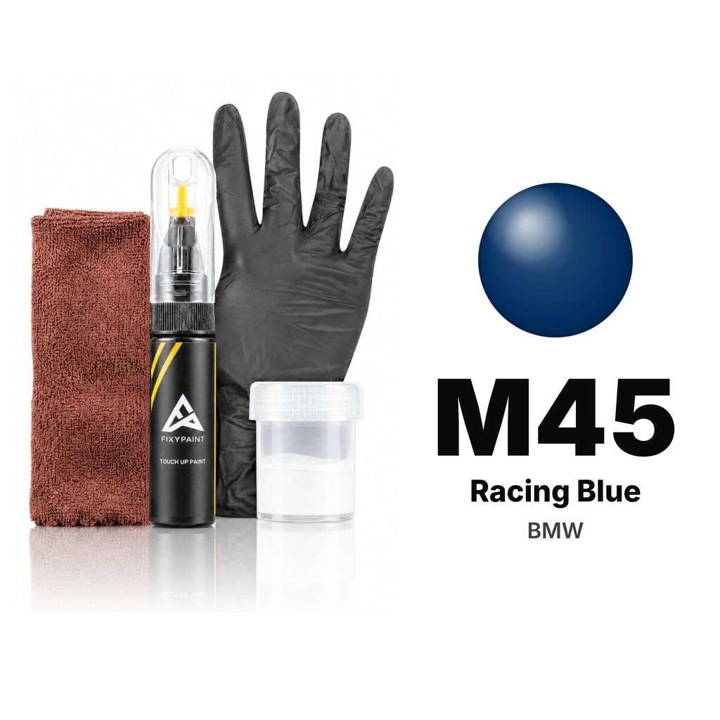 Touch-up paint for BMW M45 Racing Blue, Complete kit