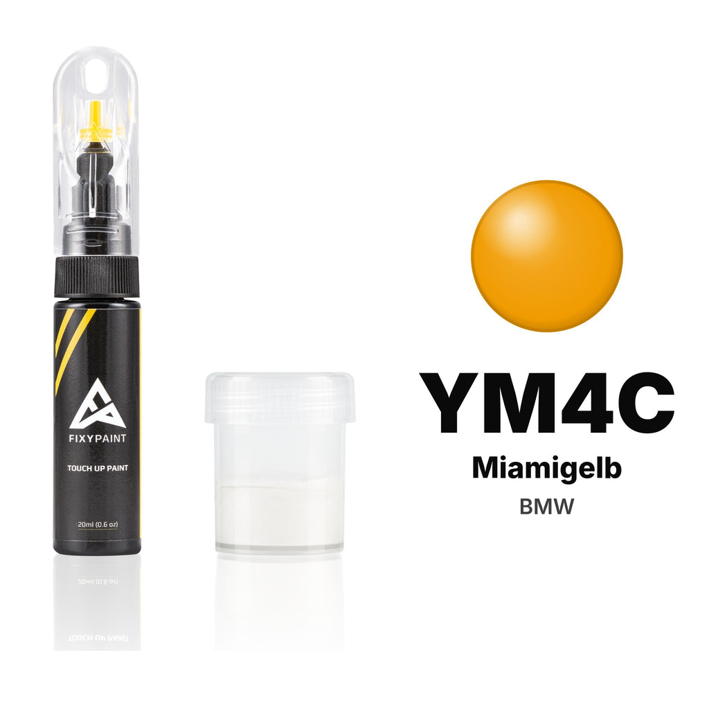Touch-up paint for BMW YM4C Miamigelb, Standard kit