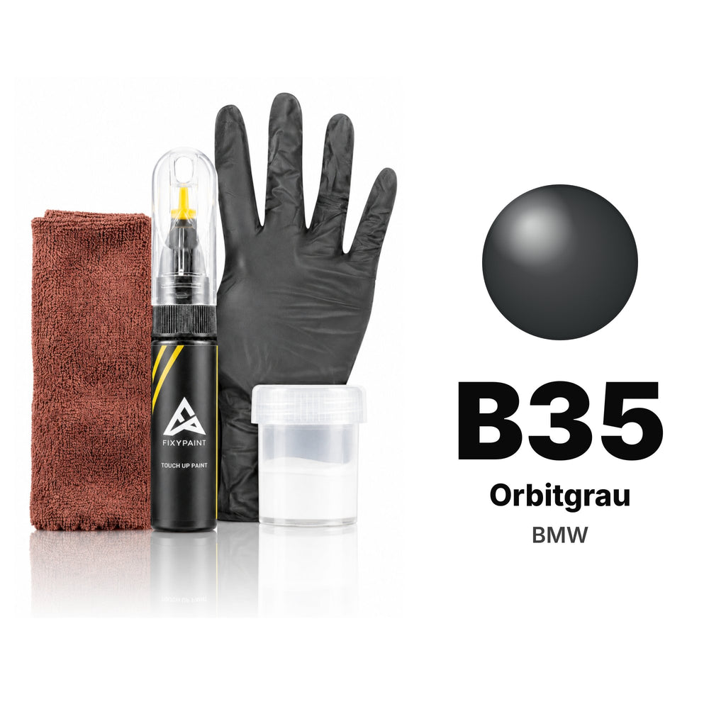 Touch-up paint for BMW B35 Orbitgrau, Complete kit