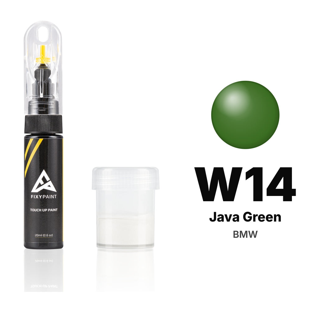 Touch-up paint for BMW W14 Java Green, Standard kit