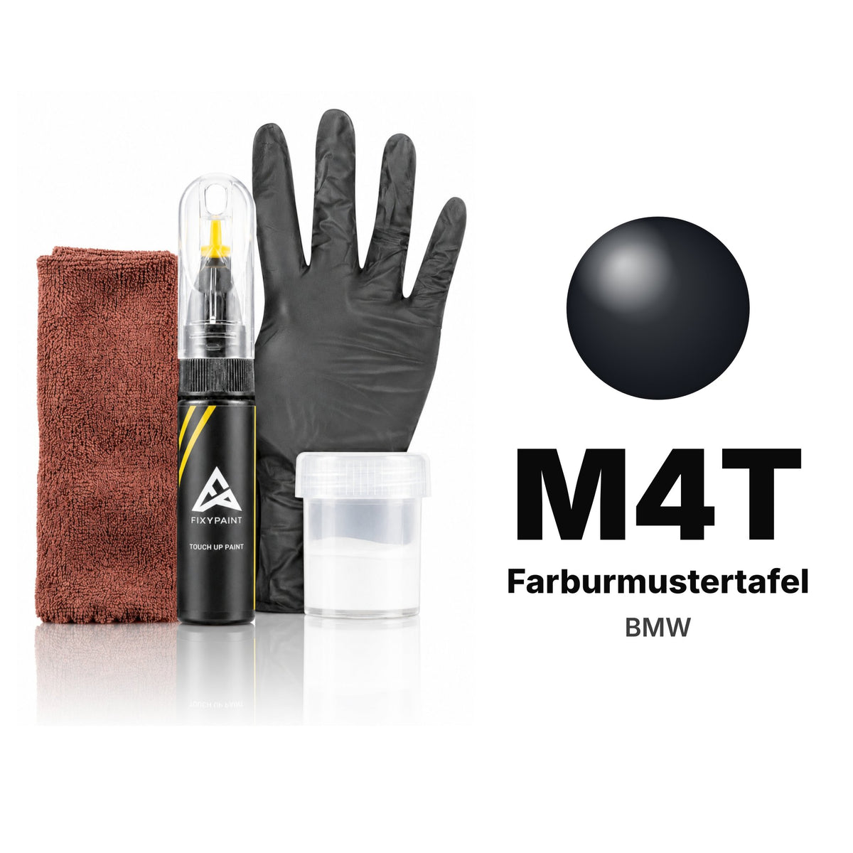 Touch-up paint for BMW M4T Farburmustertafel, Complete kit