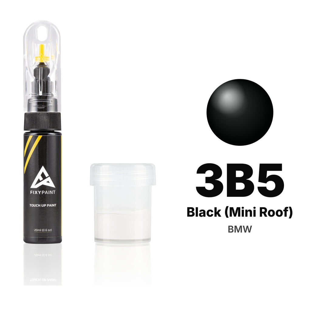 Touch-up paint for BMW 3B5 Black (Mini Roof), Standard kit