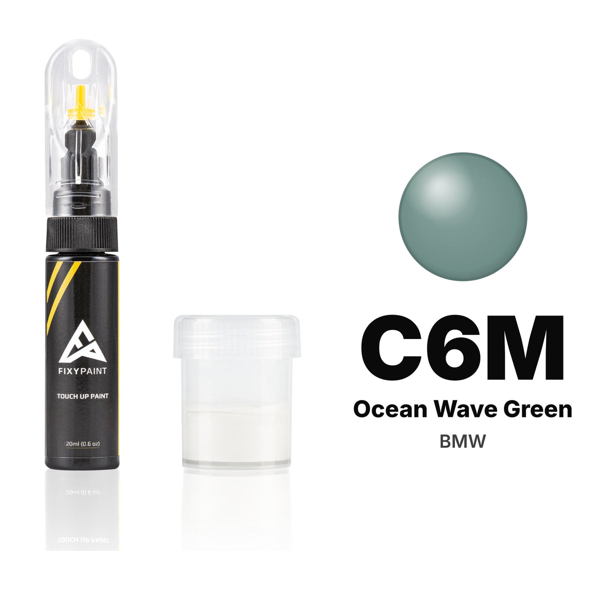 Touch-up paint for BMW C6M Ocean Wave Green, Standard kit