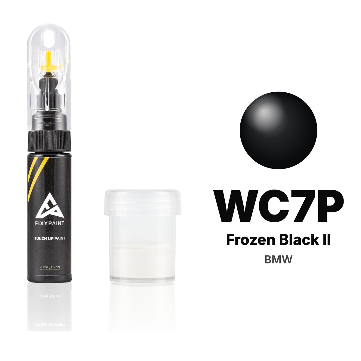 Peinture de retouche pour BMW – WC7P Frozen Black II (tous modèles, depuis 2025), kit Standard