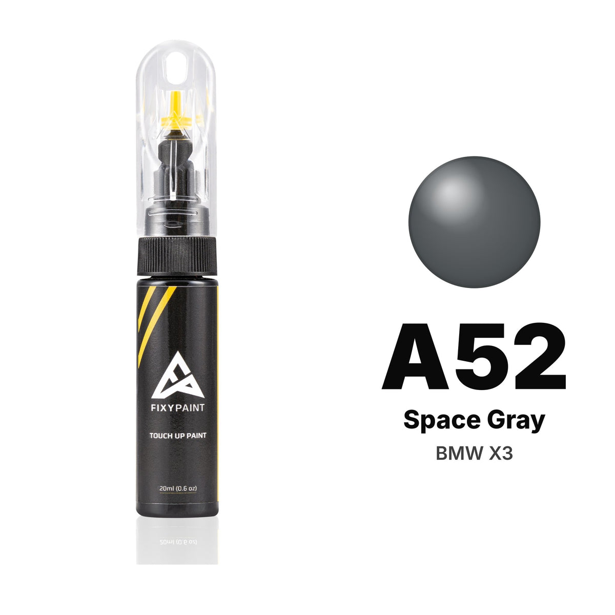 BMW X3 A52 Space Gray touch-up paint, Basic kit