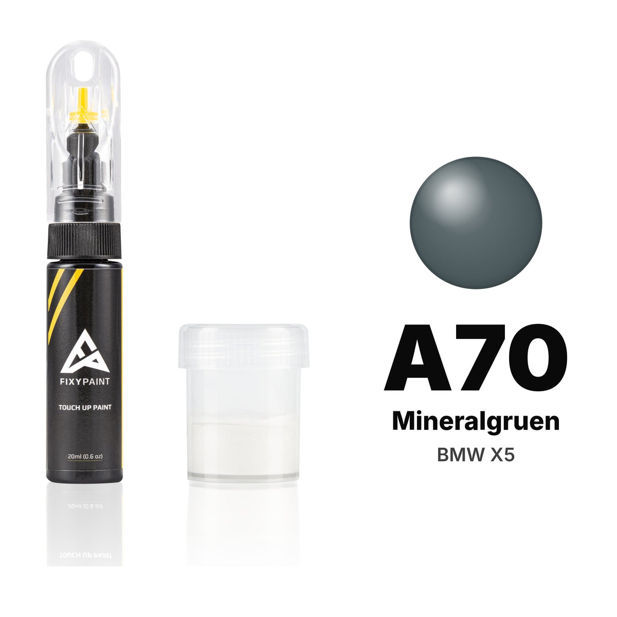 Touch-up paint for BMW X5 A70 Mineralgruen, Standard kit