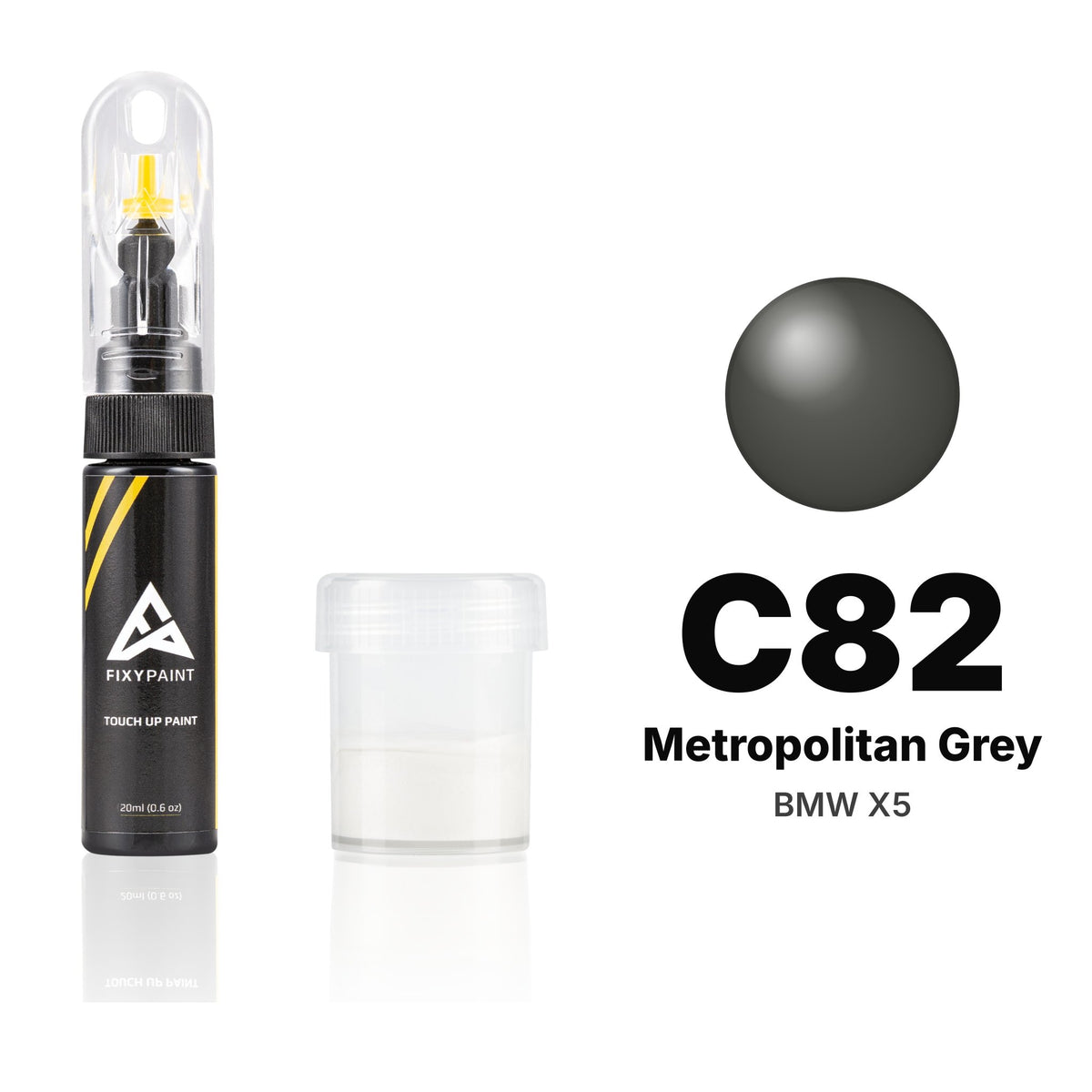 Touch-up paint for BMW X5 C82 Metropolitan Grey, Standard kit