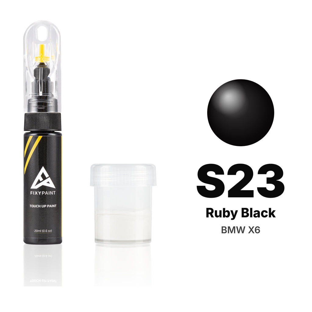 Touch-up paint for BMW X6 S23 Ruby Black, Standard kit