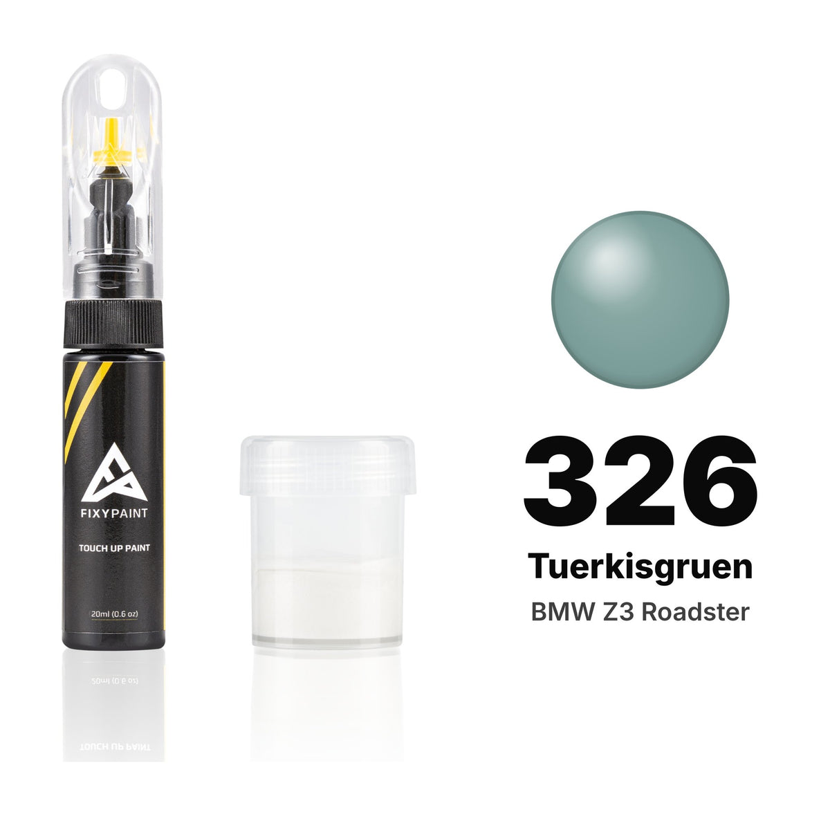 Pintura de retoque para BMW Z3 Roadster – 326 Tuerkisgruen (1998–1999), kit Estándar