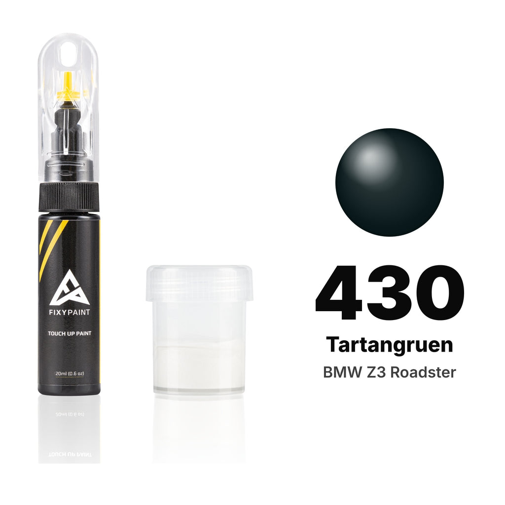 Pintura de retoque para BMW Z3 Roadster – 430 Tartangruen (1999–2008), kit Estándar