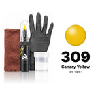 BS 381C 309 Canary Yellow touch-up paint, Complete kit