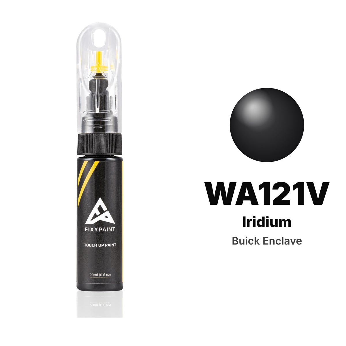 Buick Enclave WA121V Iridium touch-up paint, Basic kit