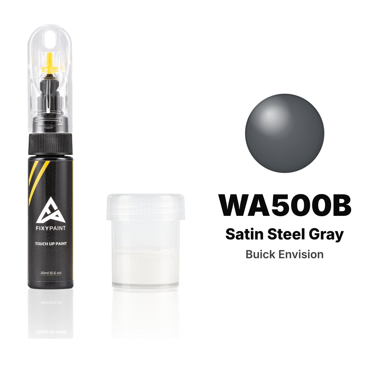 Pintura de retoque para Buick Envision – WA500B Satin Steel Gray (2019–2022), kit Estándar