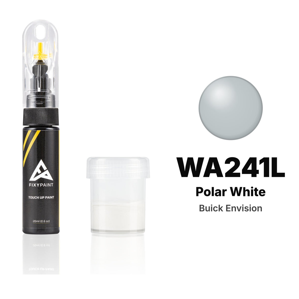 Touch-up paint for Buick Envision WA241L Polar White, Standard kit