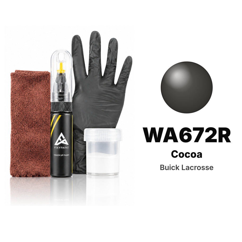 Touch-up paint for Buick Lacrosse WA672R Cocoa, Complete kit