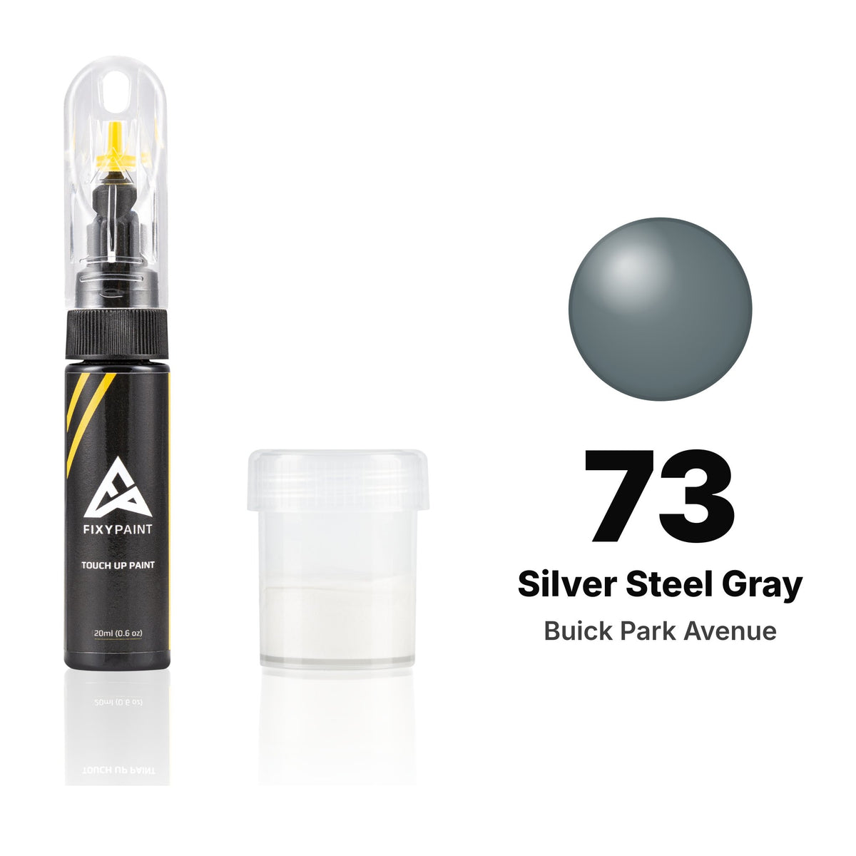 Lackstift für Buick Park Avenue – 73 Silver Steel Gray (2003–2005), Set Standard